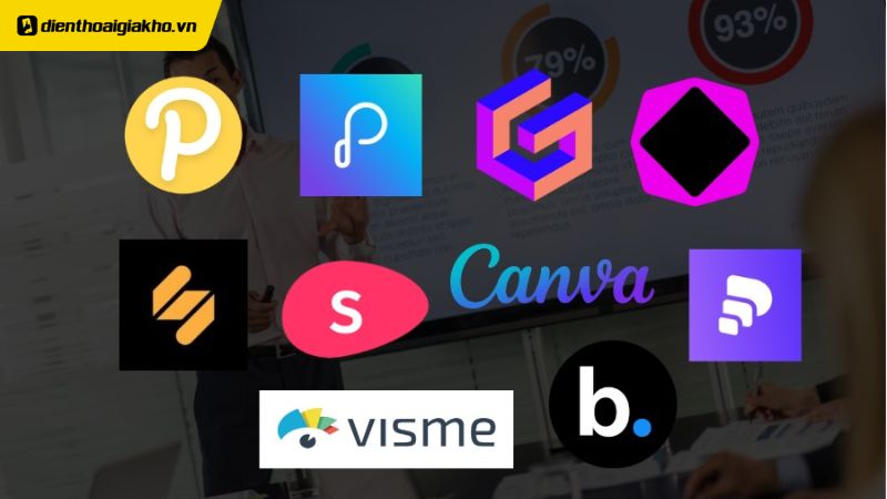 Canva AI làm slide thuyết trình