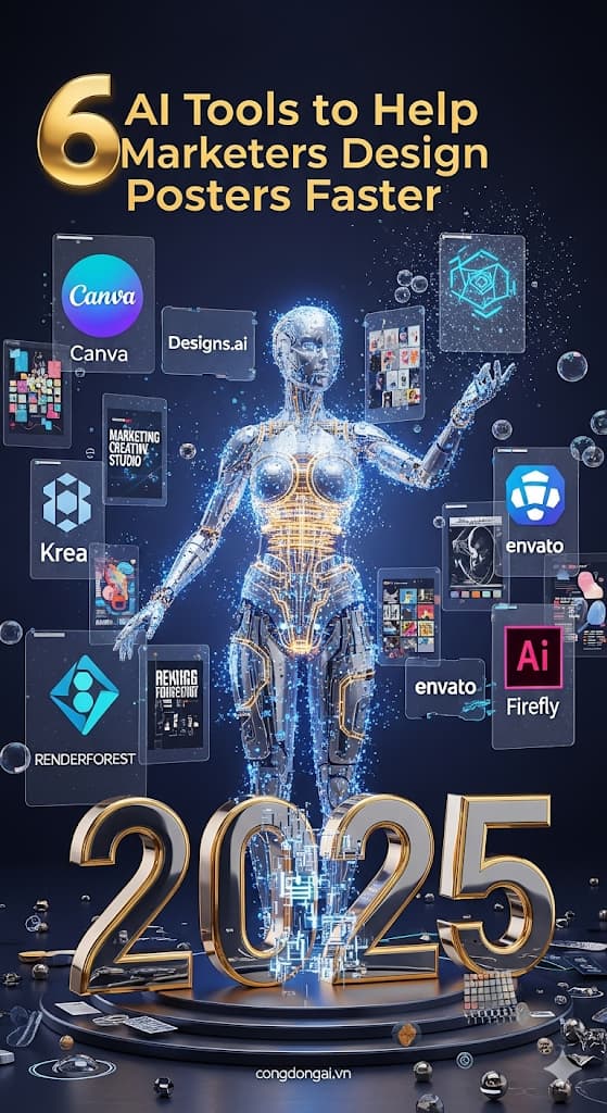 AI tạo poster marketing