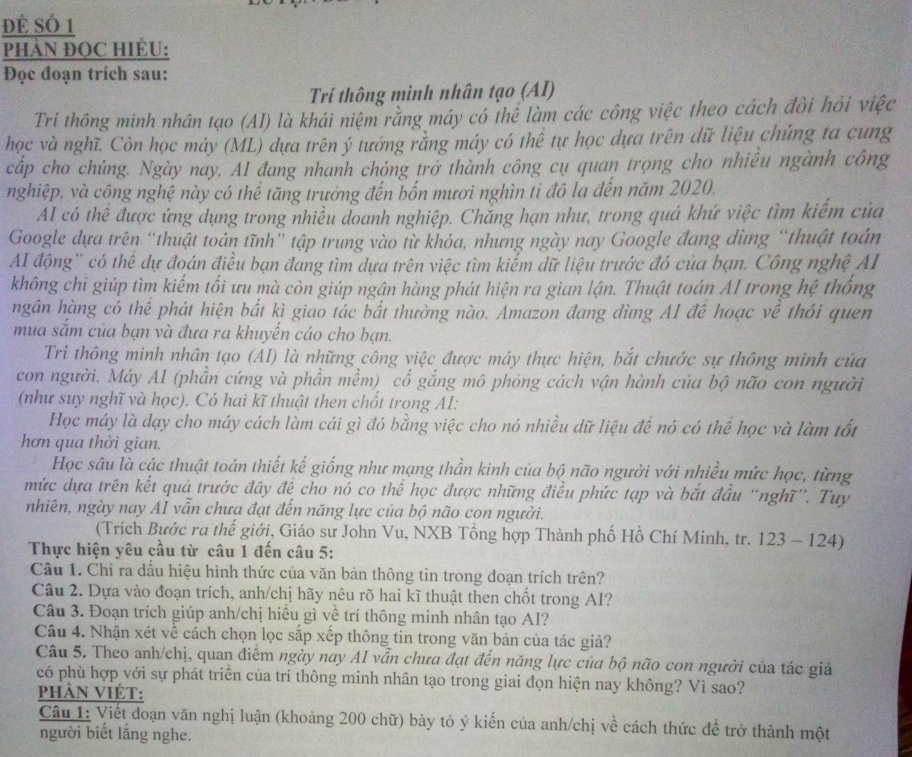 AI Tạo Câu Hỏi Đọc Hiểu: Cách Hoạt Động, Lợi Ích & Công Cụ Tốt Nhất Hiện Nay 2025