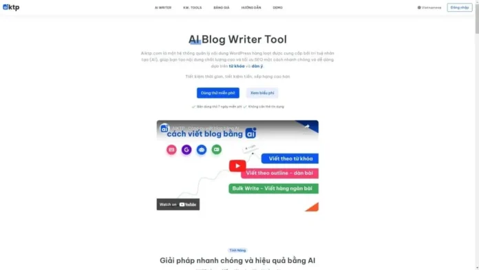 Top công cụ AI viết content tốt nhất hiện nay (2026)