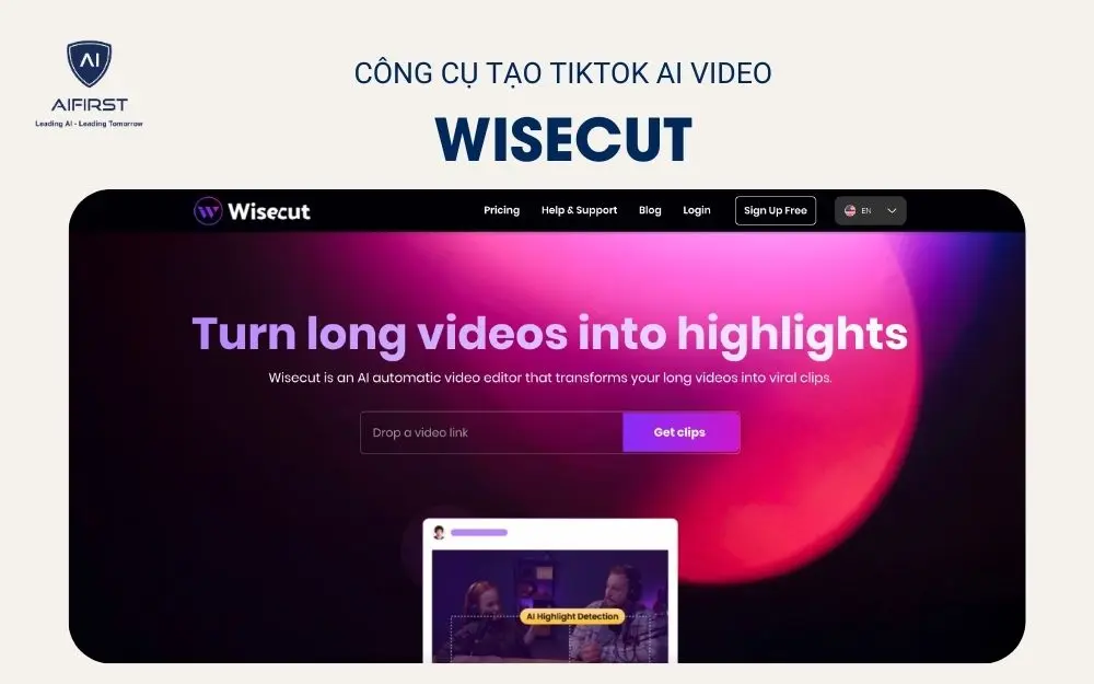 AI tạo video TikTok tự động