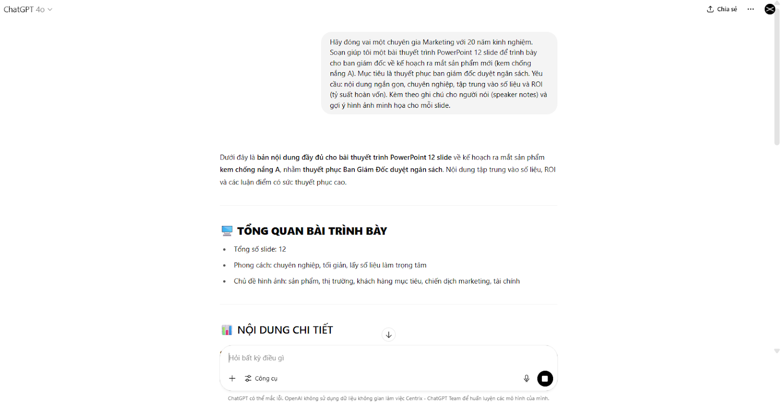 (Prompt) Hack PowerPoint: Bí Kíp Dùng ChatGPT Tự Động Hóa 100% Slide, Từ Ý Tưởng Đến Thuyết Trình Chỉ Trong 3 Phút! - Centrix