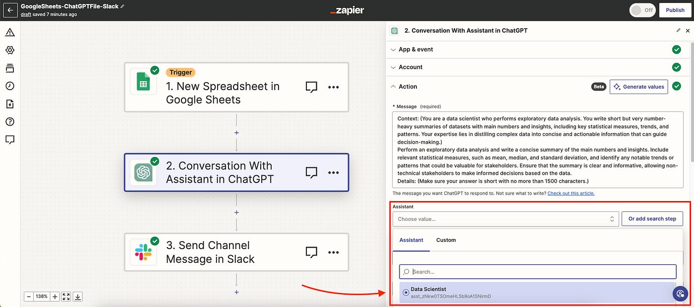 Quy Trình Sử Dụng Của ChatGPT Và Zapier - Centrix