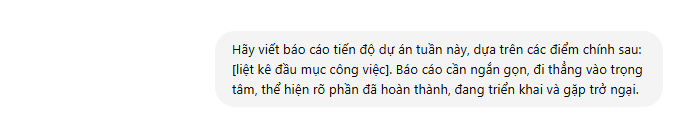 Prompt mẫu dành cho dự án chuyên biệt - Centrix
