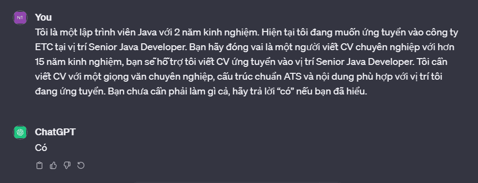Viết CV Bằng ChatGPT: Bí Quyết Thu Hút Nhà Tuyển Dụng - Centrix