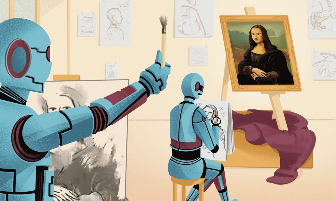 Hình ảnh tạo ra bởi AI và bản quyền