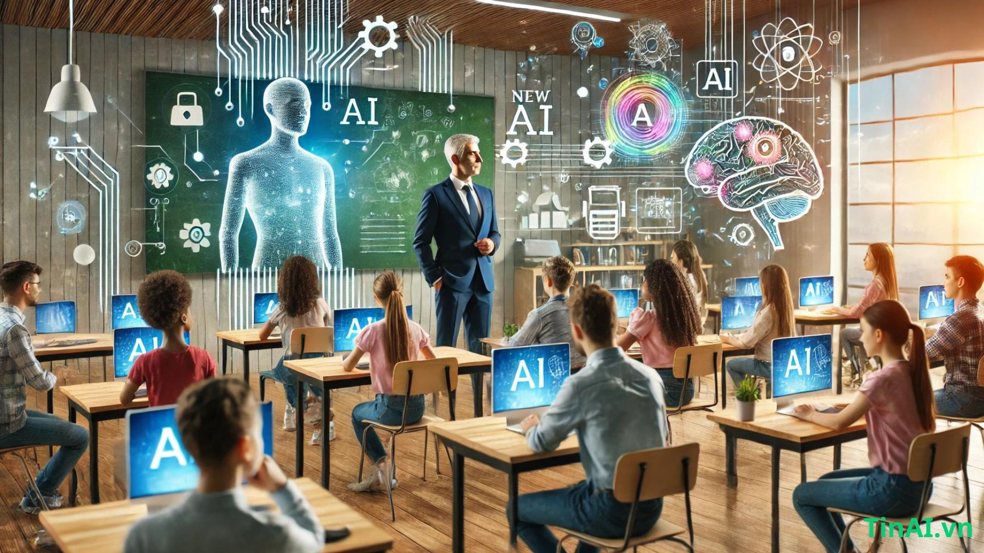 Tại sao giáo viên cần sớm tiếp cận AI và hướng dẫn học sinh học cách sử dụng ?