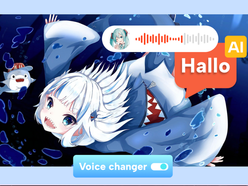 AI voice for characters