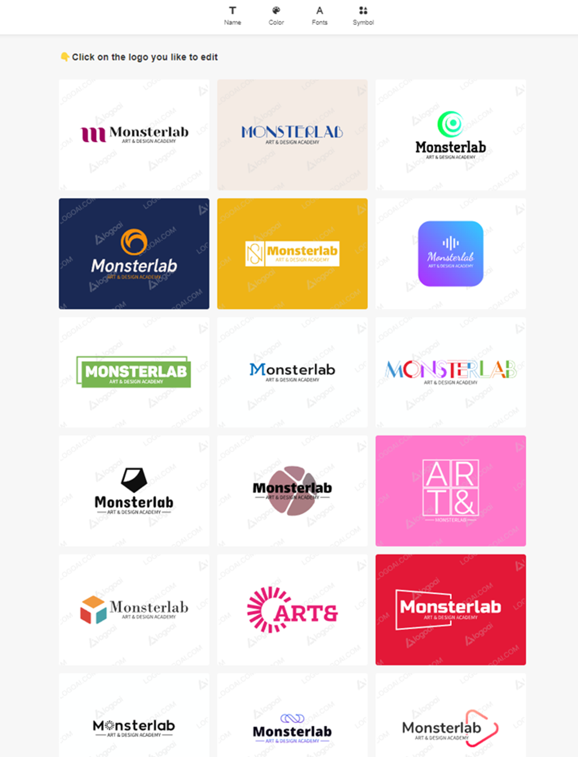 Bảng so sánh logo AI và designer