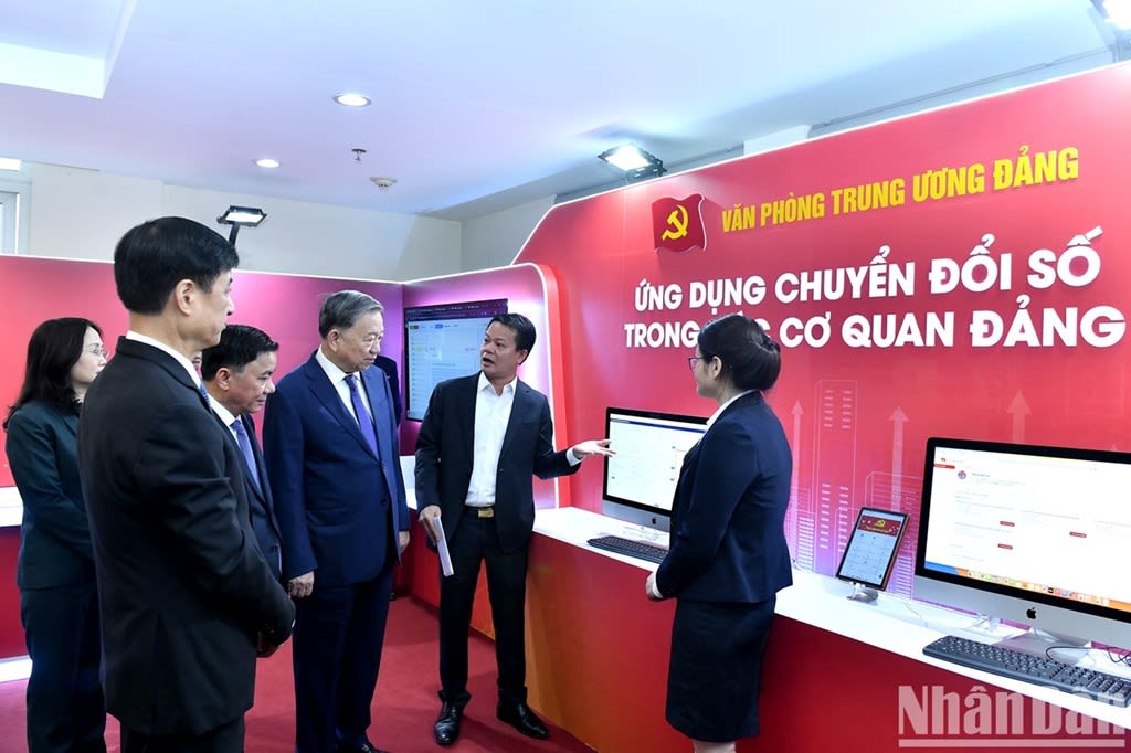 Tinh gọn tổ chức bộ máy các cơ quan của Đảng để thực sự là hạt nhân trí tuệ, đội tiên phong lãnh đạo cơ quan nhà nước