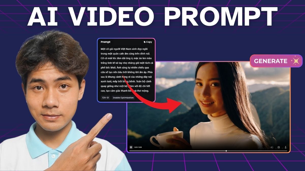 Prompt AI Video: Hướng Dẫn Viết Prompt Tạo Video AI Tối Ưu Nhất