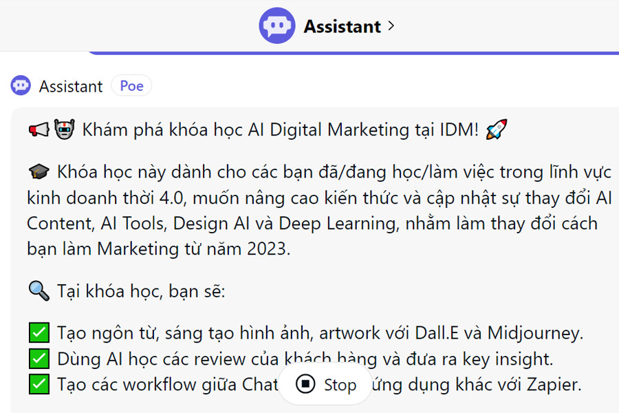 AI viết bài nhanh hơn ChatGPT