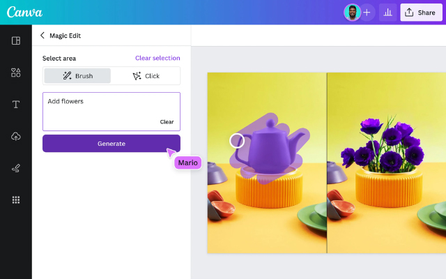 Canva AI Presentation