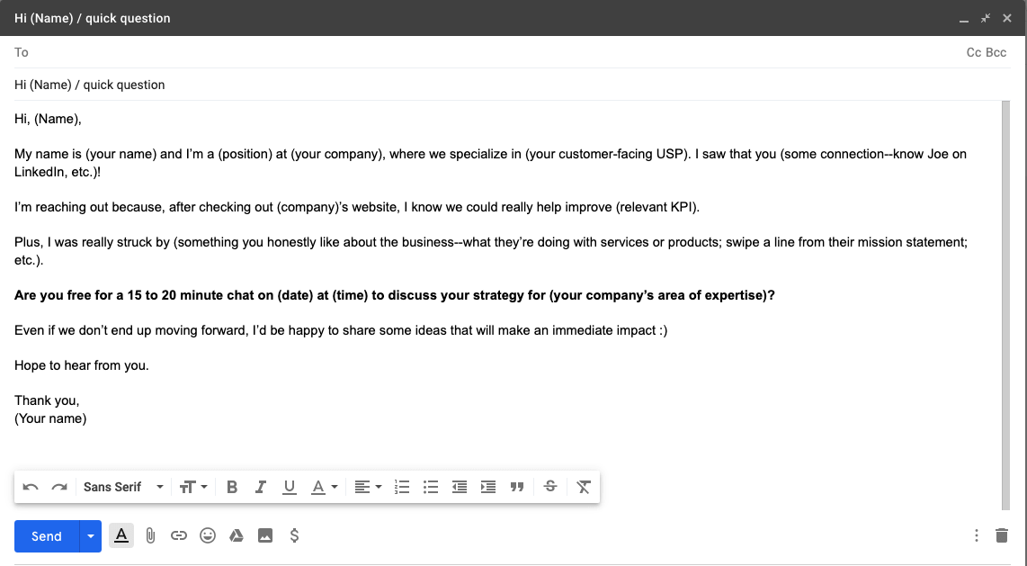 10+ mẫu email bán hàng chuyên nghiệp thôi miên người đọc
