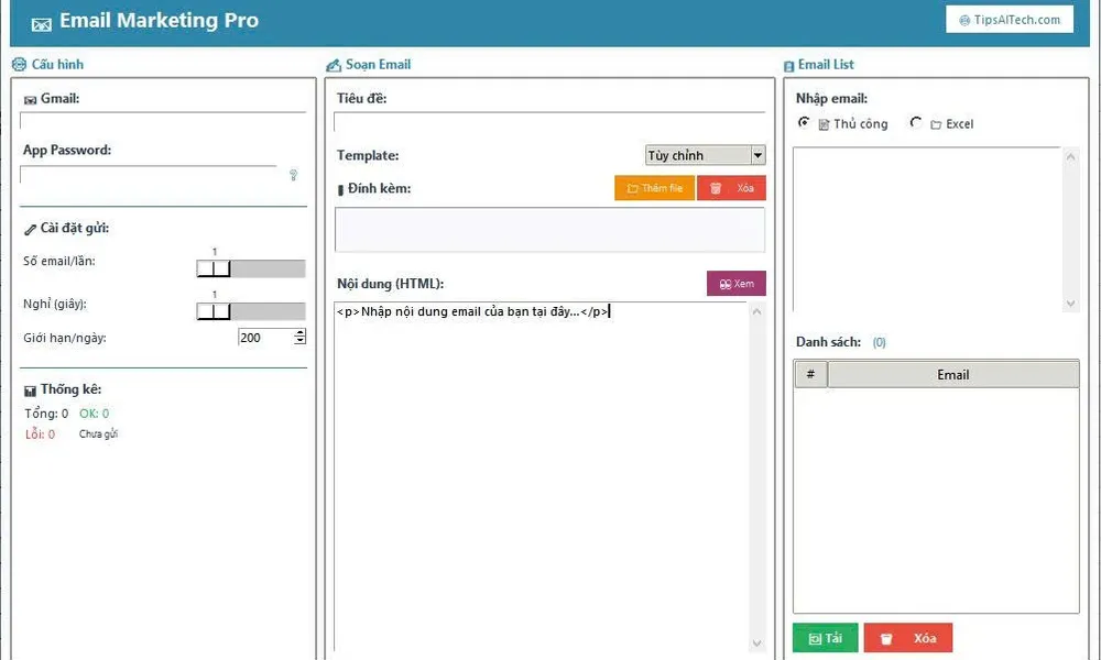 So sánh các công cụ email marketing AI miễn phí