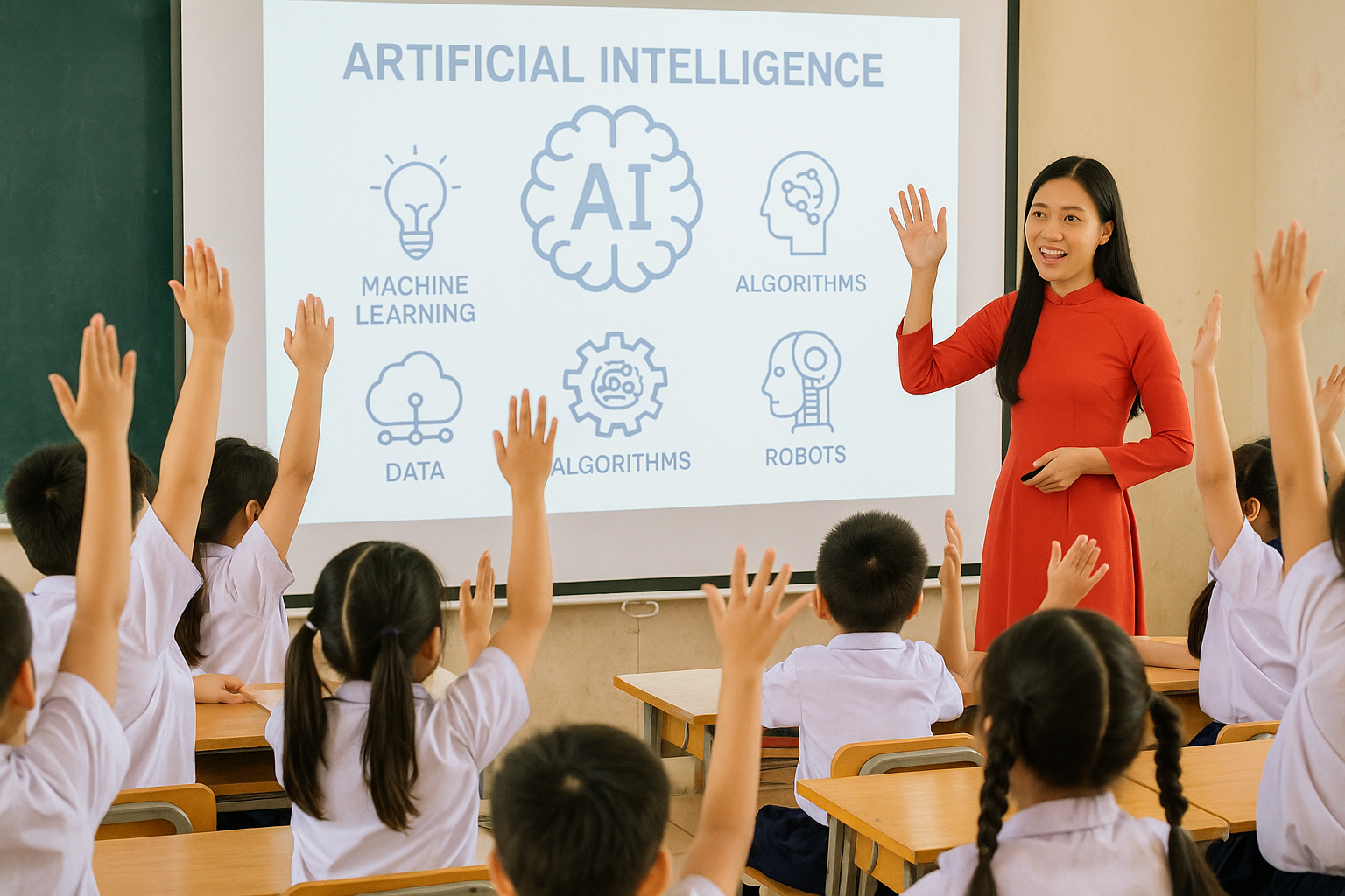 Thế giới tăng tốc đưa AI vào trường học, có nơi bắt đầu từ mẫu giáo