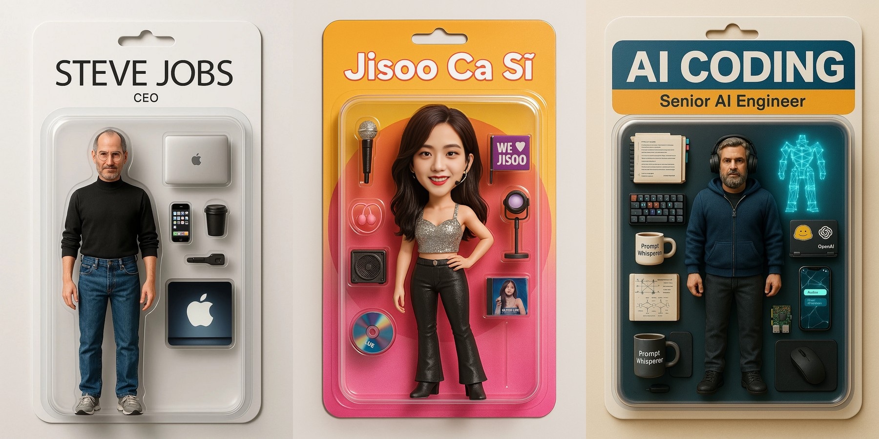 mô hình 3D AI dựng từ prompt văn bản