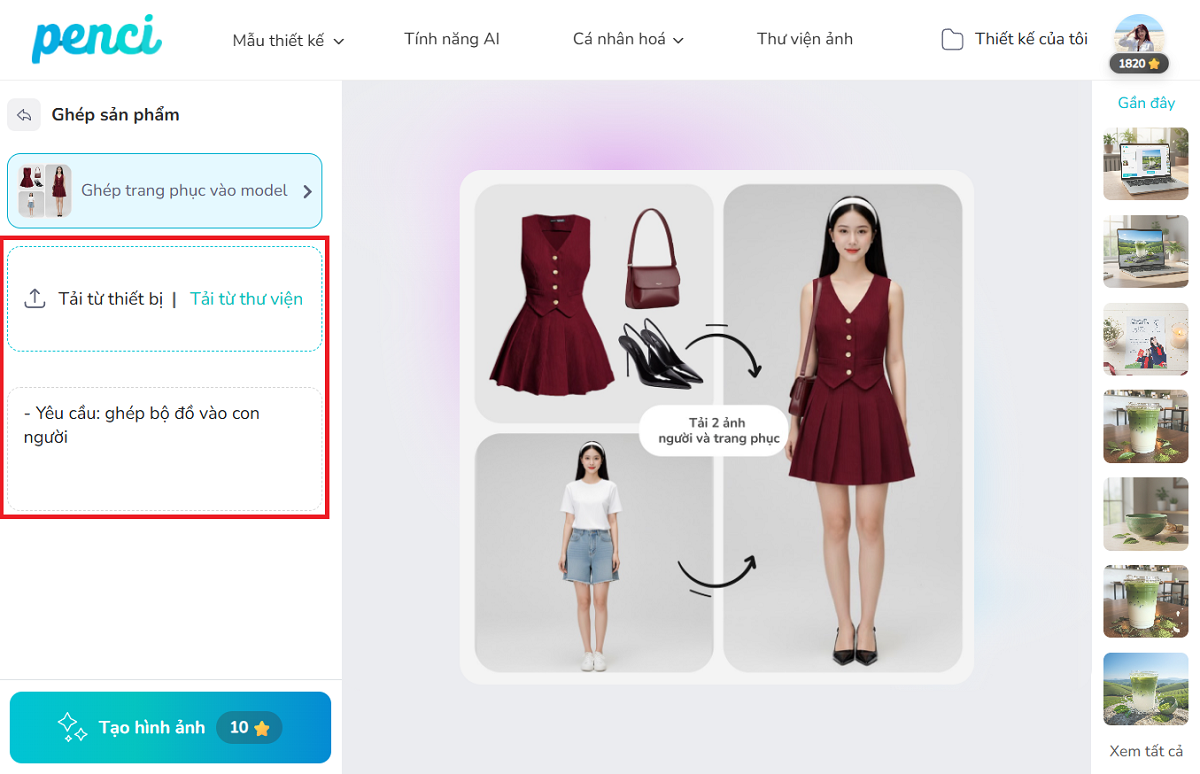 Tổng hợp các tool AI tạo ảnh sản phẩm đẹp, chuyên nghiệp, miễn phí và tối ưu nhất cho kinh doanh online cùng Penci