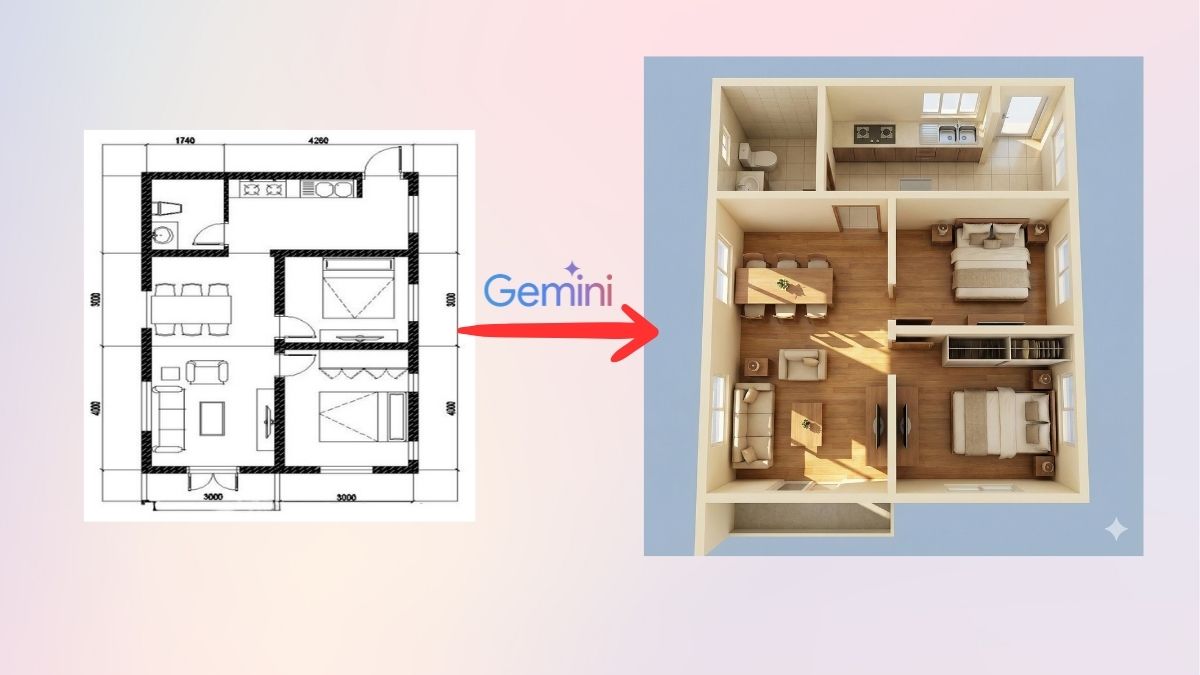 render kiến trúc bằng AI Nano Banana