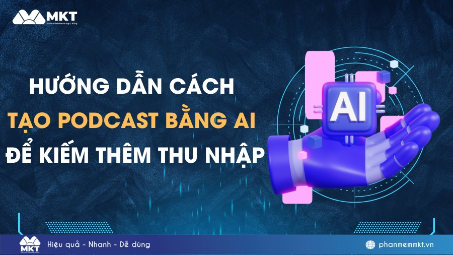 Quy trình tạo podcast AI